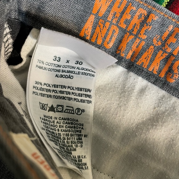 Men’s Dockers Slim Tapered Gray Pants - Picture 3 of 5